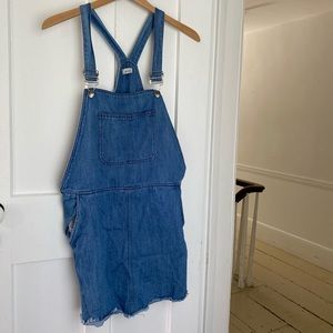 Mini Skirt Overall Dress